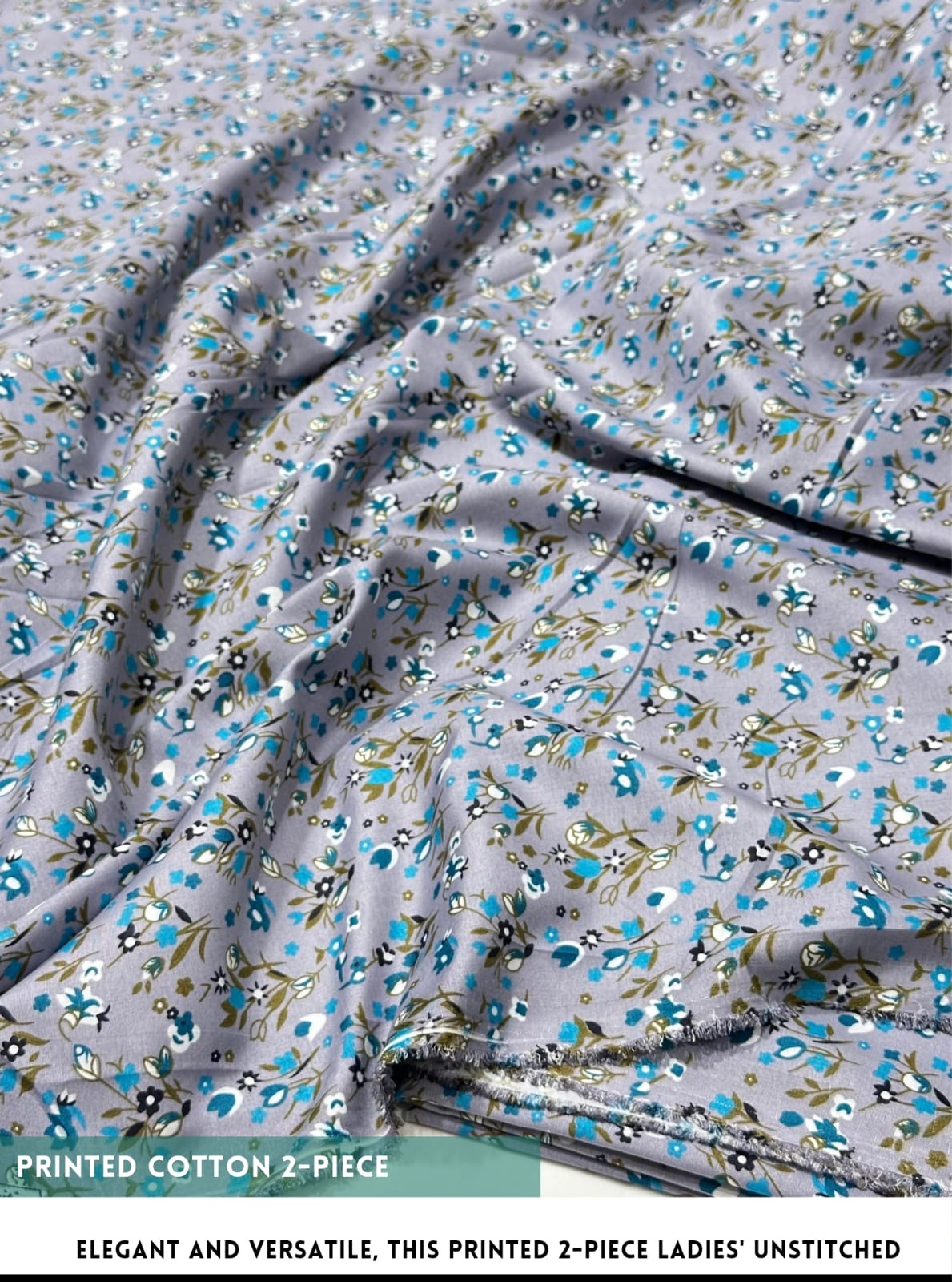 2-PC ALLOVER PRINTED MID SEASON POLO COTTON