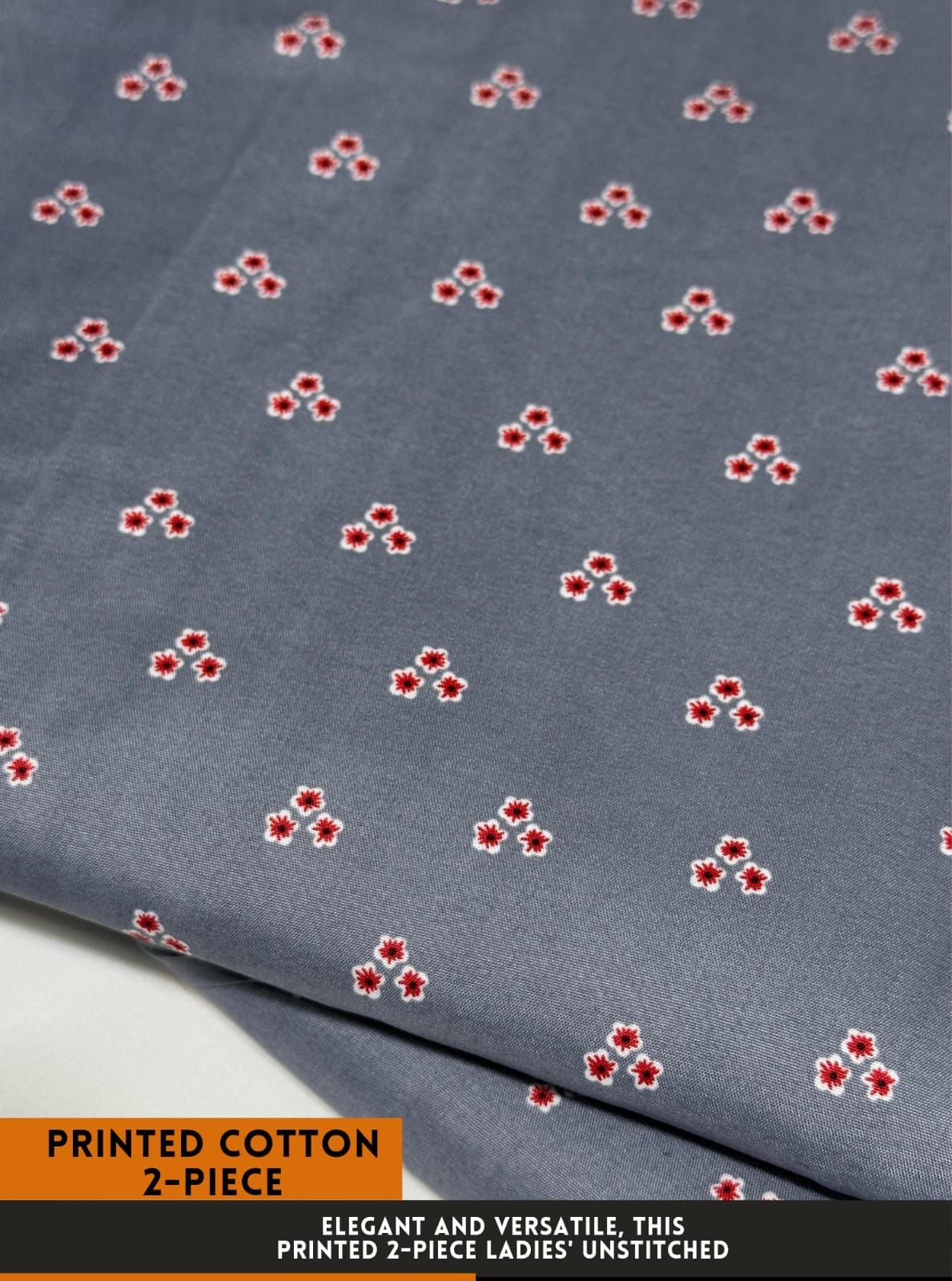 2-PC ALLOVER PRINTED MID SEASON POLO COTTON