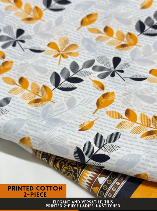 2-PC ALLOVER PRINTED MID SEASON POLO COTTON