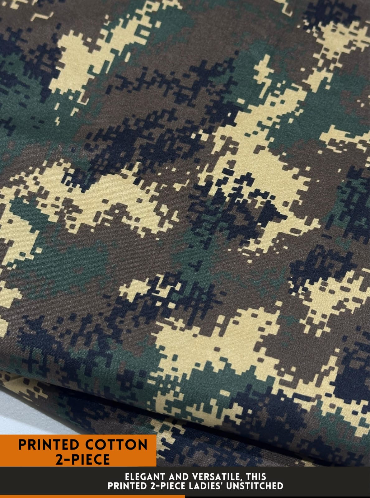 2-PC ALLOVER PRINTED MID SEASON POLO COTTON