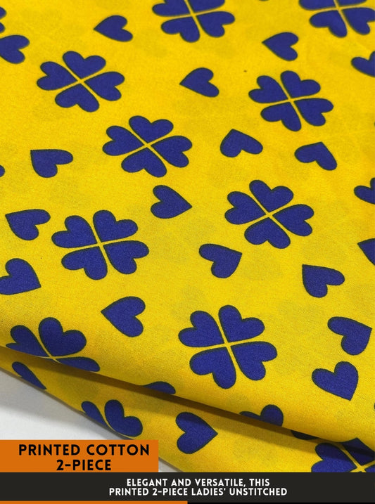 2-PC ALL OVER PRINTED POLO COTTON ( SUMMER )