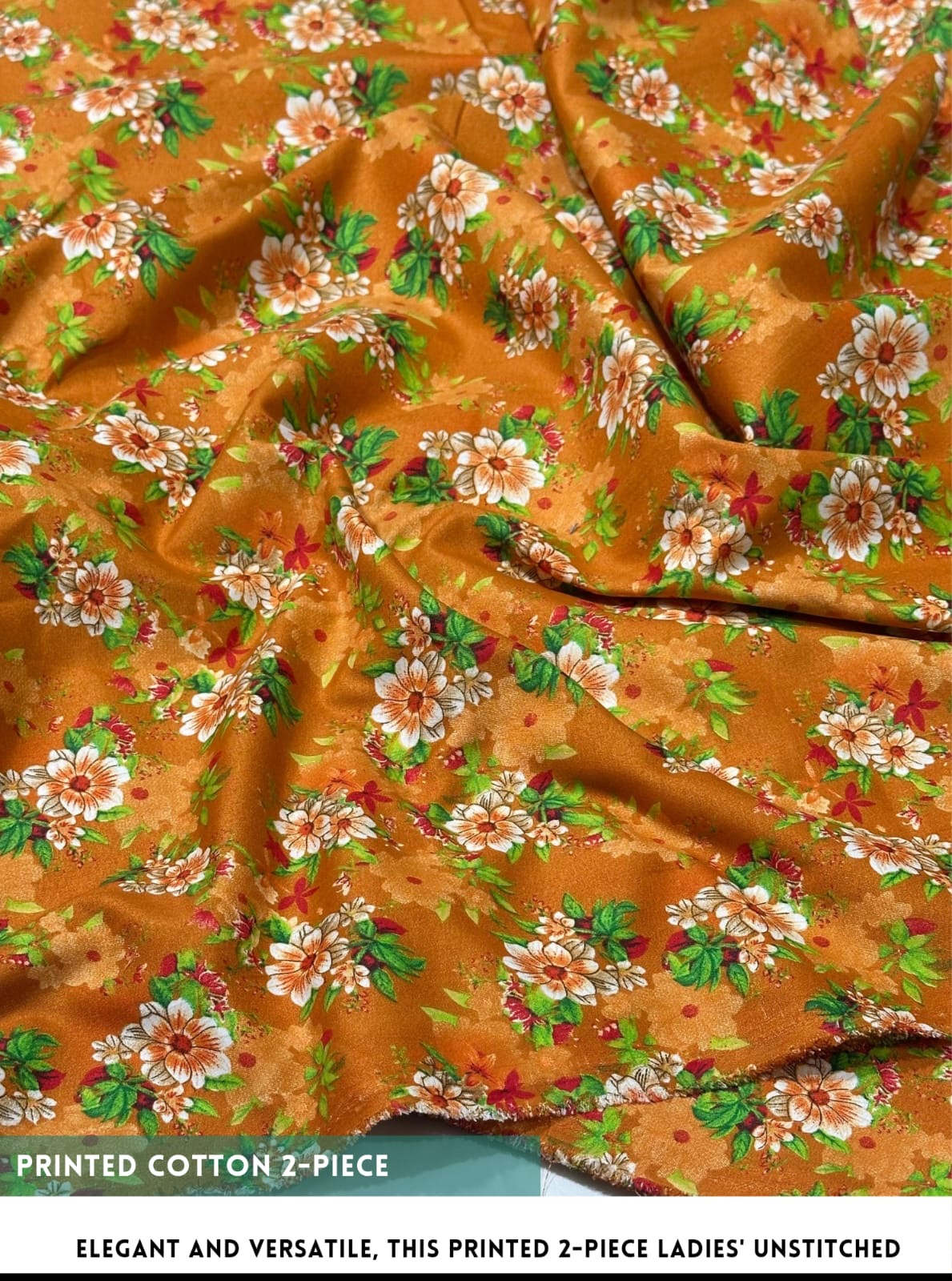 2-PC ALLOVER PRINTED MID SEASON POLO COTTON