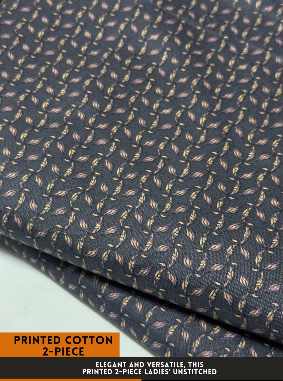 2-PC ALLOVER PRINTED MID SEASON POLO COTTON