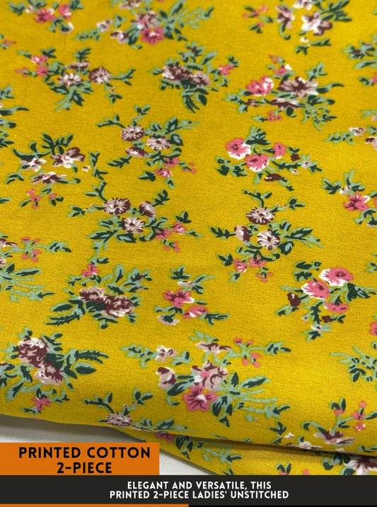 2-PC ALLOVER PRINTED MID SEASON POLO COTTON