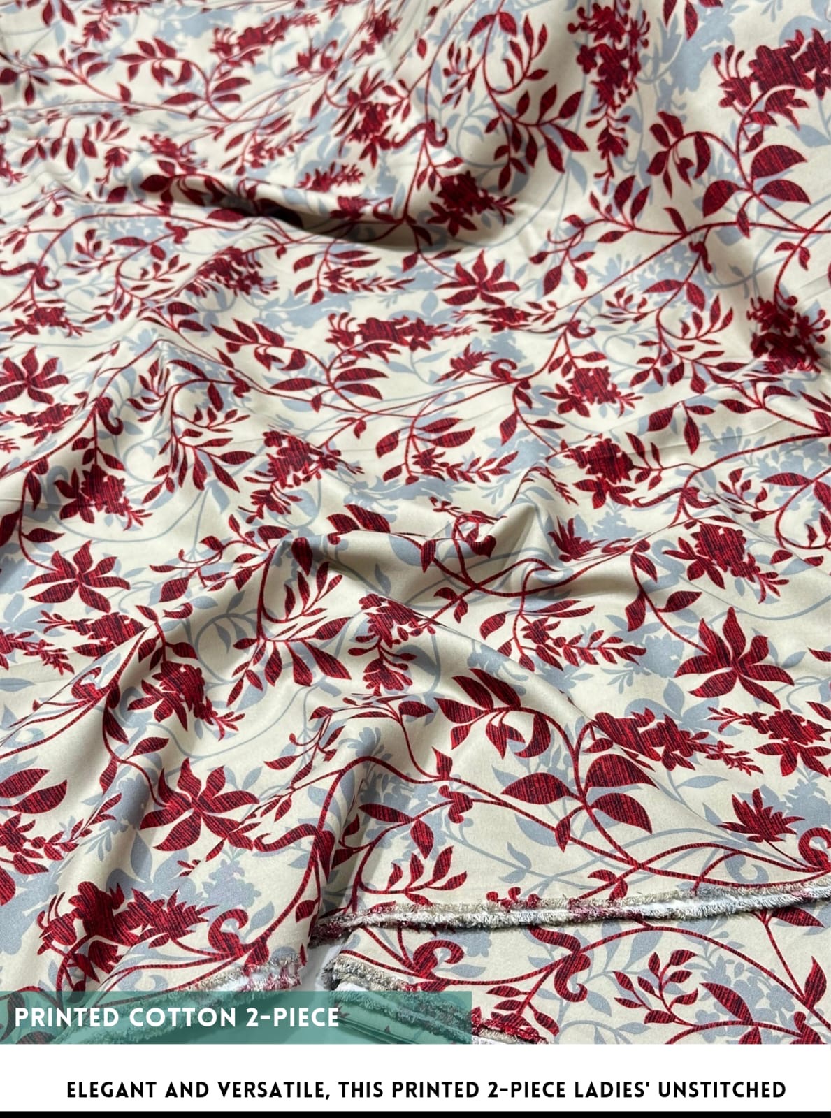 2-PC ALLOVER PRINTED MID SEASON POLO COTTON