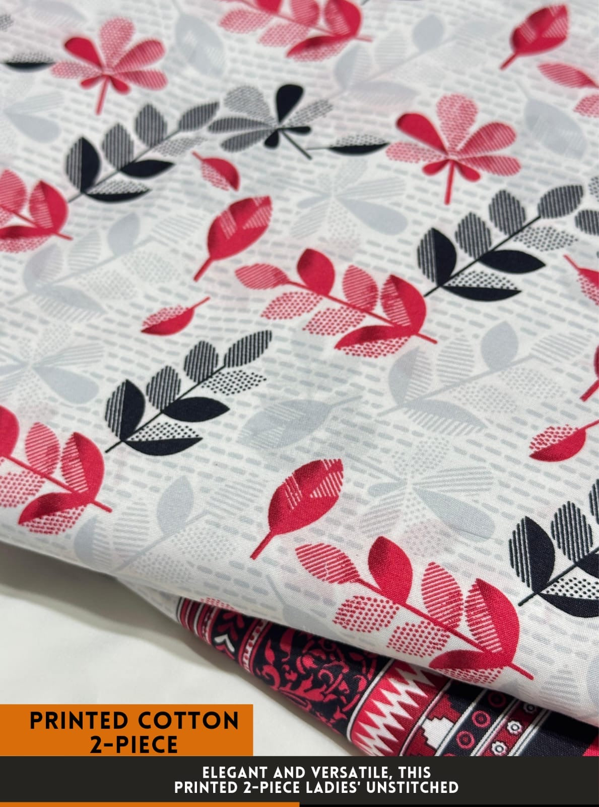 2-PC ALLOVER PRINTED MID SEASON POLO COTTON