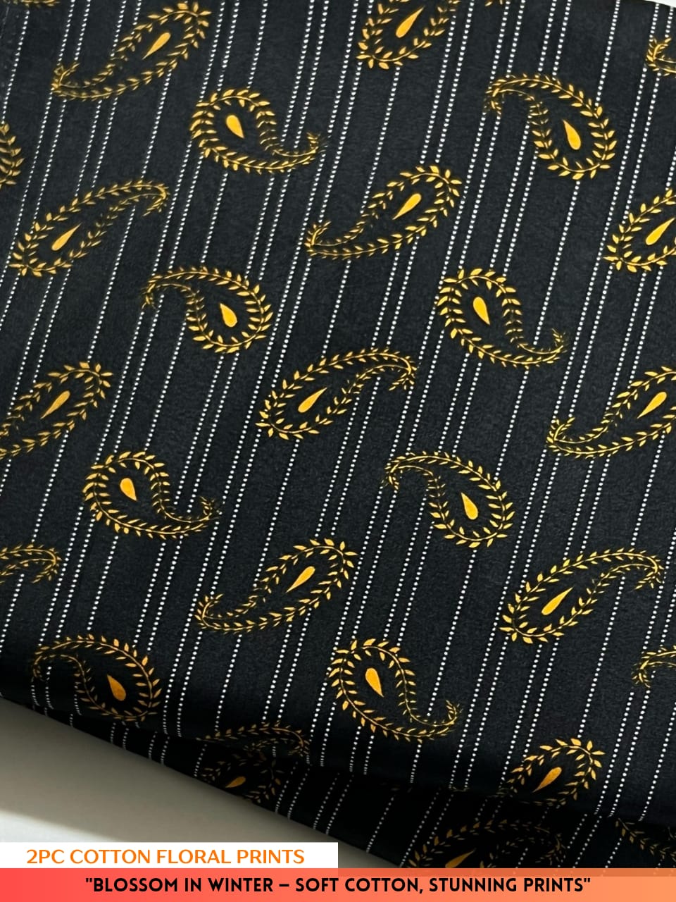 2PC Cotton Floral Print