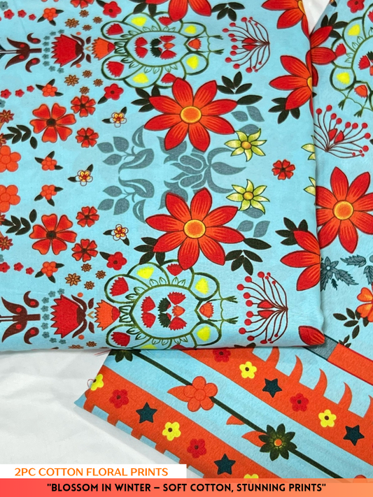 2-PC ALLOVER PRINTED COTTON WINTER ( POLO )